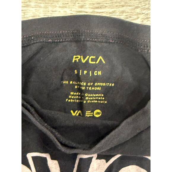 RVCA Shirt Womens small pocket tshirt Cropped Preowned - Picture 5 of 5